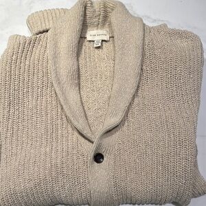 Club Monaco Cream Cardigan Sweater